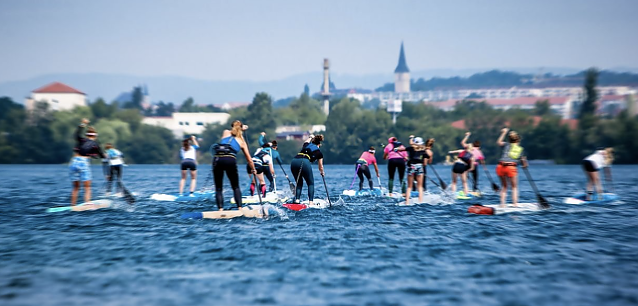 Bild: Der 3. Nordh&auml;user SUP-Cup am Sundh&auml;user See soll in diesem Jahr neben Profis auch Hobby-Paddler und Neugierige locken