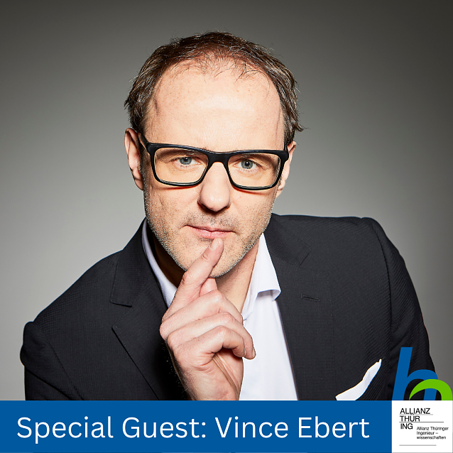 Bild: Special Guest in Nordhausen: Kabarettist Vince Ebert