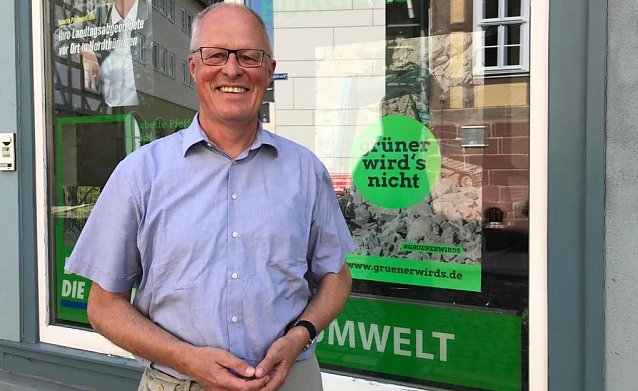 Bild: Carsten Meyer m&ouml;chte f&uuml;r die GR&Uuml;NEN Oberb&uuml;rgermeister von Nordhausen werden.