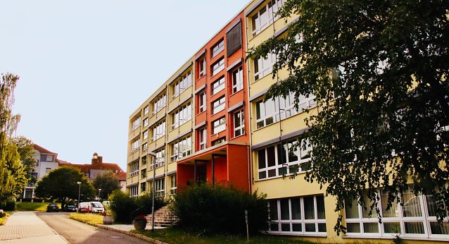 Bild: Die Regelschule L&ouml;wentor in Bleicherode