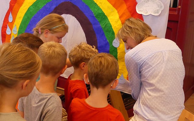 Bild: Segen f&uuml;r die Schulanf&auml;nger imm Kirchenkreis