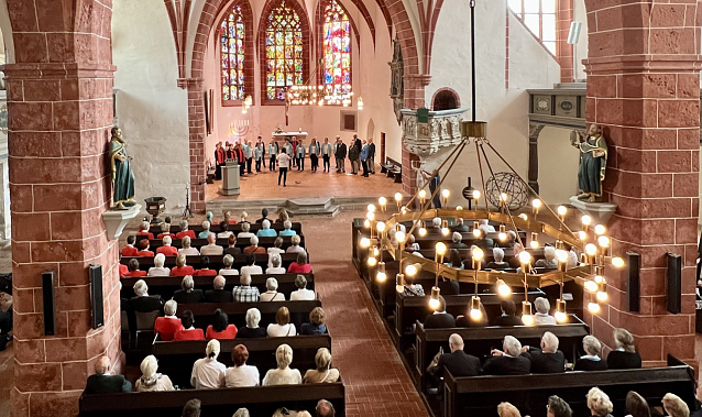 Bild: Auftakt der 5. Chormeile in der Blasii-Kirche