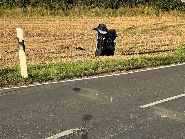 Bild: Unfall bei Wolkramshausen