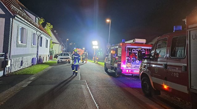 Bild: Kellerbrand in Mackenrode