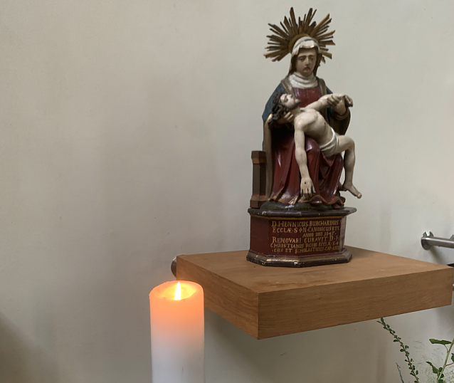 Bild: Die "Sorgenecke" im Dom