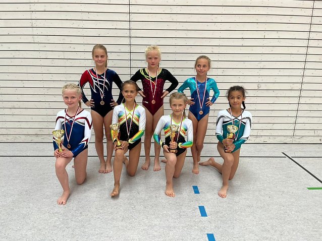 Bild: Erfolgreiche Nachwuchs-Turner aus Heringen
