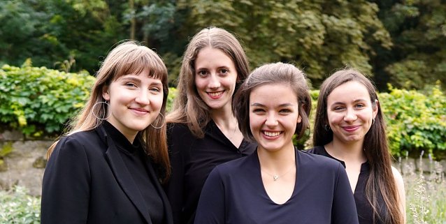 Bild: Das Ensemble "voix claires" ist morgen im Dom zu h&ouml;ren