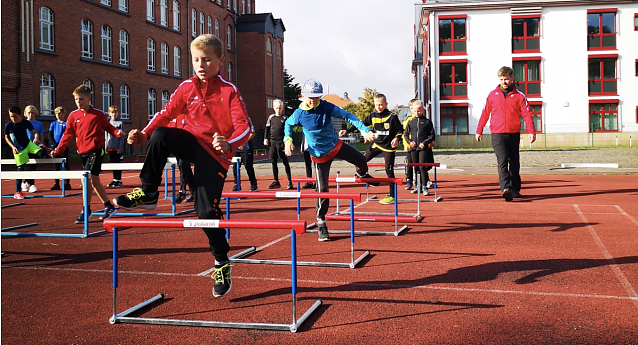 Bild: Th&uuml;ringer Leichtathletiktalente trafen sich in Nordhausen