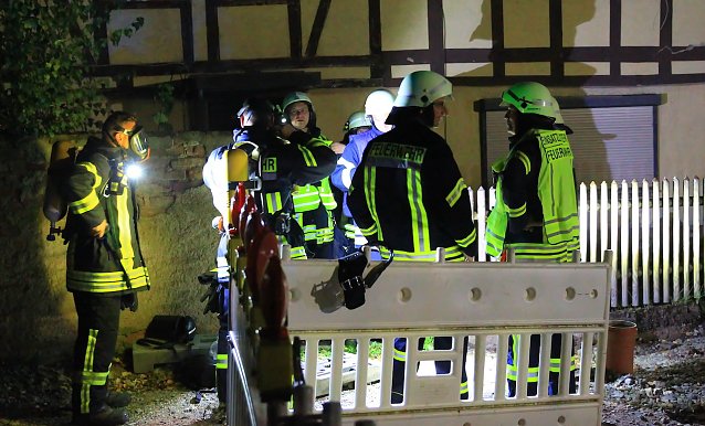 Bild: Feuerwehreinsatz in Wolkramshausen