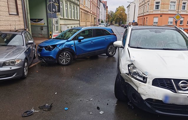 Bild: Unfall heute Nachmittag