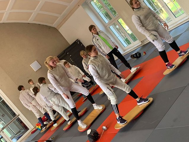 Bild: Training In Werdau