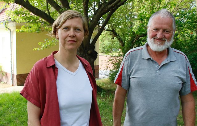 Bild: Nordh&auml;user Apfelenthusiasten auf Spurensuche: Kathleen Hahnemann und Gerd Ulm