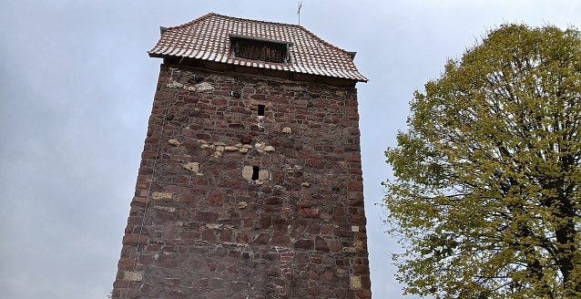 Bild: Wehrturm, Kirche von Osterode  