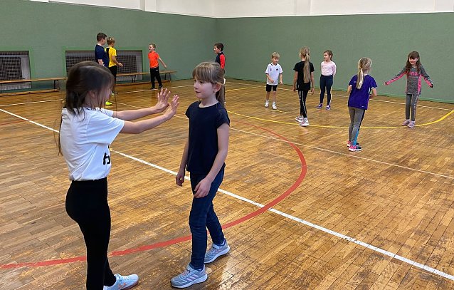 Bild: Selbstverteidigung in der Grundschule
