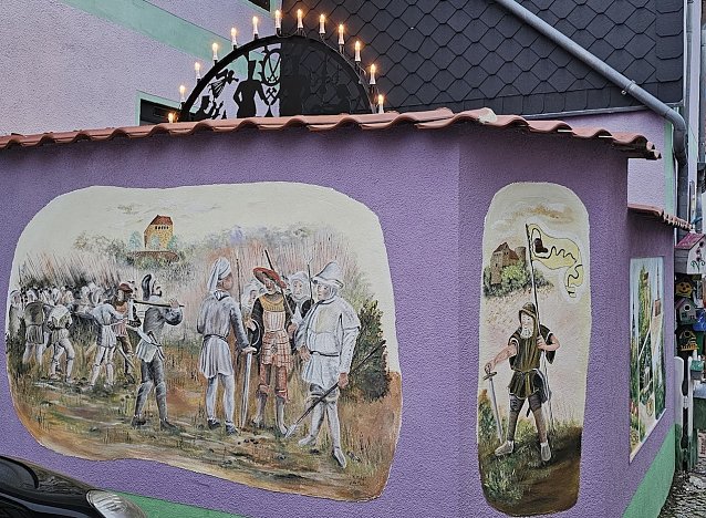 Bild: Wandbild Thomas M&uuml;ntzer in Bad Frankenhausen