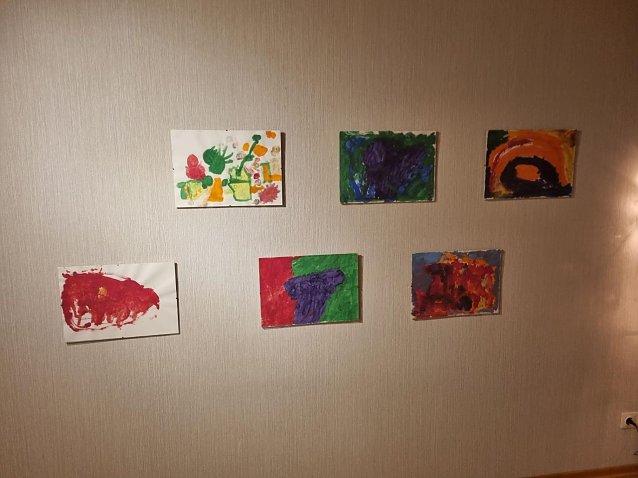 Bild: Kinderkunst im Kulturhof