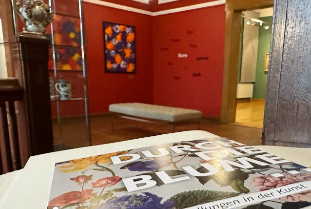 Bild: Blumenausstellung im Kunsthaus Meyenburg