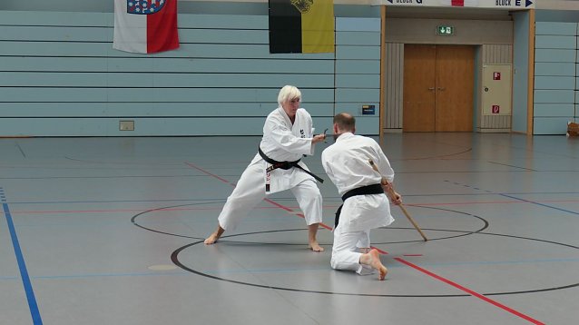 Bild: Beim 20. Europa-Cup im Tesshinkan Kobudō hatten die Nordh&auml;user Heimvorteil