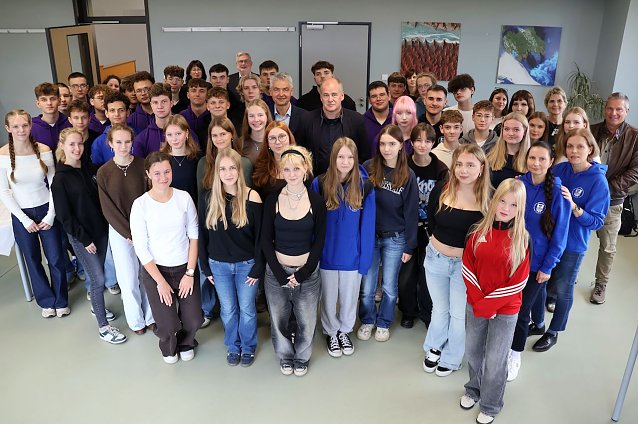 Bild:  Gruppenbild Besuch aus Gostyn