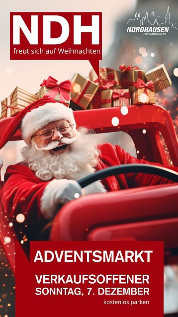 Bild: Verkaufsoffener Adventssonntag in Nordhausen