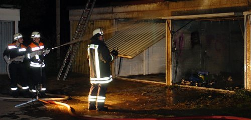 Bild: Brand in Sundhausen