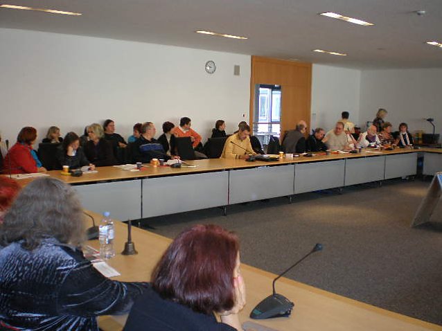 Bild: Gut besuchtes Seminar