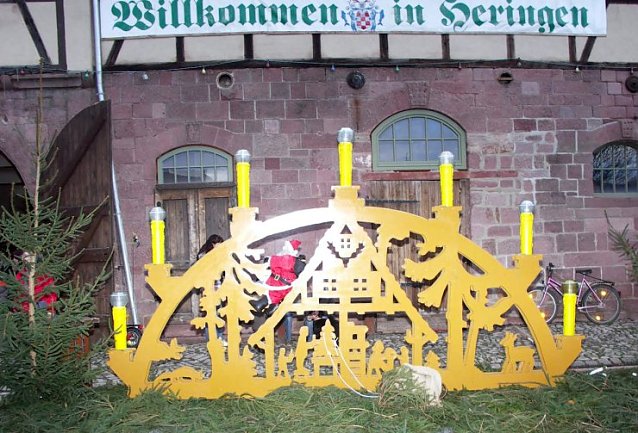 Bild: Weihnachtsmarkt in Heringen