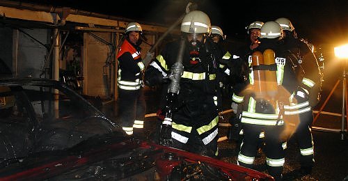 Bild: Feuerwehr im Einsatz