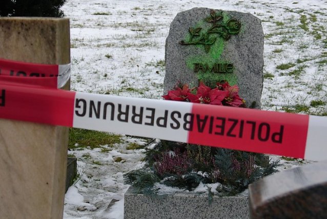 Bild: Friedhof gesch&auml;ndet