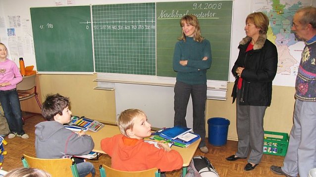 Bild: Besuch in der Schule