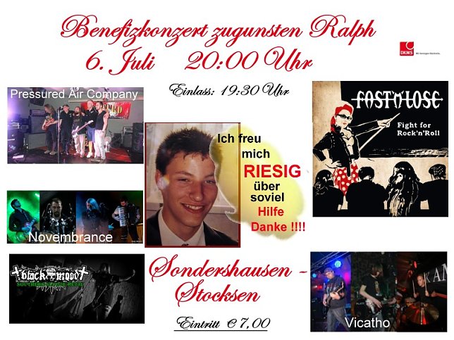 Bild: Benefiz f&uuml;r Ralpf
