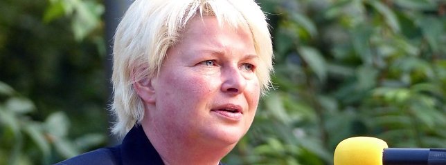 Bild: Frank Hitzing im vergangenen Jahr im Wahlkampf
