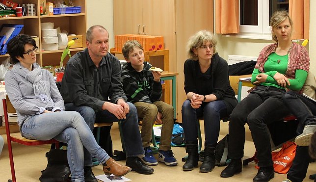 Bild: Filmabend an der evangelischen Grundschule