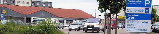 Bild: Privater Parkplatz