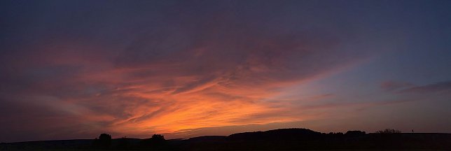 Bild: Sonnenuntergang