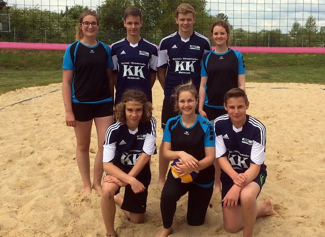 Bild: Volleyball am Kiesteich