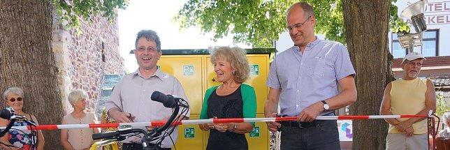 Bild: E-Bike-Station er&ouml;ffnet