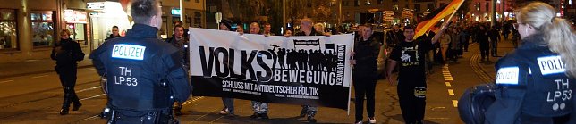 Bild: Zwei Demos in Nordhausen