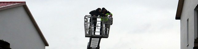 Bild: Ministerin im Korb