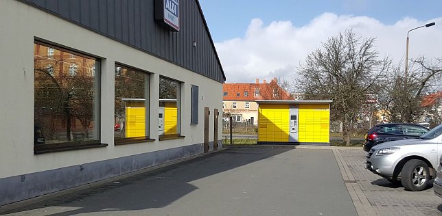 Bild: Ab Mitte M&auml;rz verschwindet die einzige Packstation in Nordhausen