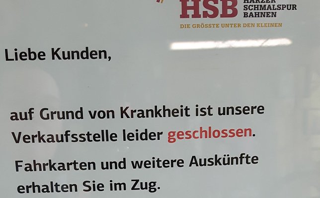 Bild: Leider geschlossen
