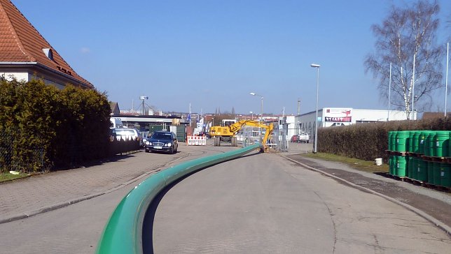 Bild: Blick auf die Helmestra&szlig;e