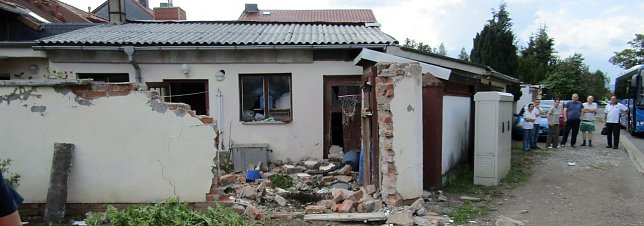 Bild: Das war mal eine Mauer am Zuckerweg