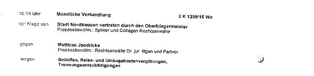 Bild: Aushang