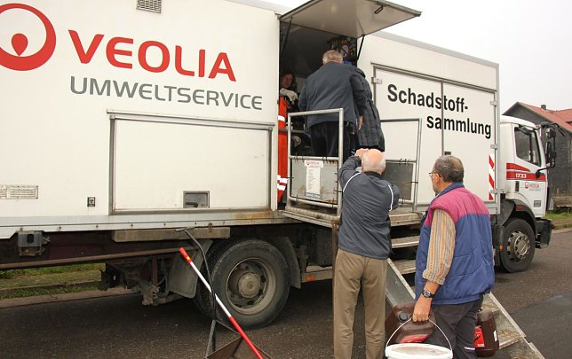 Bild: Ab morgen ist das Schadstoffmobil unterwegs