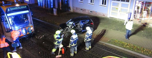 Bild: Unfall in der Stolberger Stra&szlig;e