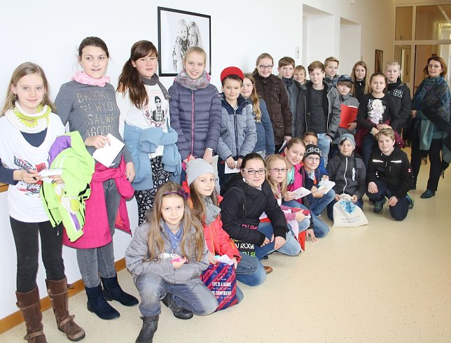 Bild: Schulklasse des Schiller-Gymnasiums