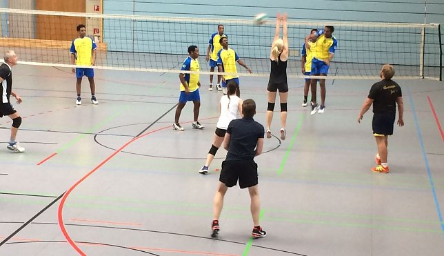 Bild: Benefiz-Volleyball-Turnier