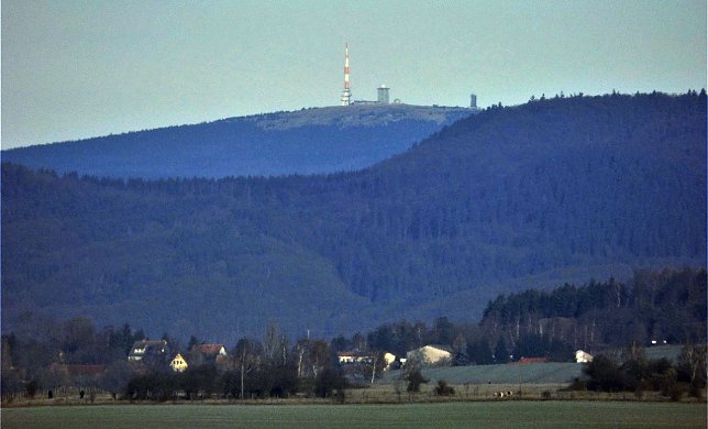 Bild: Blick zum Brocken