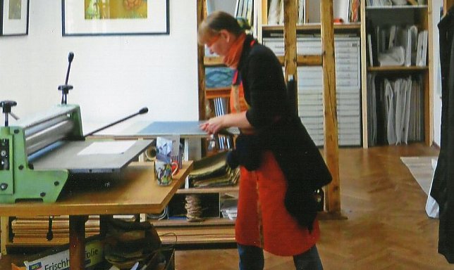 Bild: Blick ins Atelier